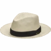 Biltmore Woven Safari Hat, Bone White