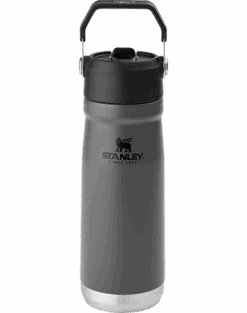 Stanley Iceflow Flip Straw Water Bottle, Gray 22 Oz.