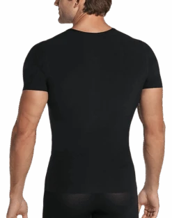 Leo By Leonisa Moderate Compression Shaper Shirt, White 6 Leo By Leonisa Moderate Compression Shaper Shirt, White -Gentleman’s Outlet Store MW40 8YFV 02 LEO USA BLACK ALT2