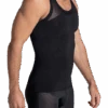 Leo By Leonisa Seamless Compression Tank, Black