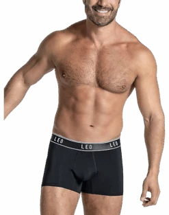 Leo By Leonisa Microfiber Trunks, Blue