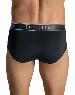 Leo By Leonisa Microfiber Briefs, Black 5 Leo By Leonisa Microfiber Briefs, Black -Gentleman’s Outlet Store MW40 8YGE 02 LEO USA BLACK ALT2 1