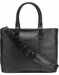 Cole Haan Triboro Tote, Black -Gentleman’s Outlet Store MW40 8YRM 02 COLE HAAN BLACK ALT2